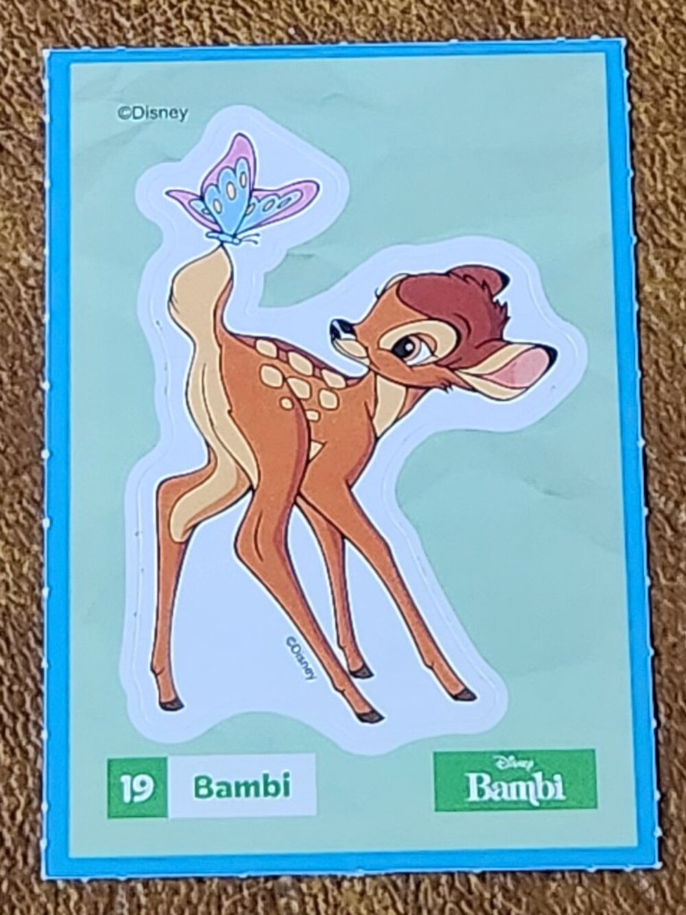Loblaws Disney Stickers - 19 Bambi - MAKE A BUNDLE!!